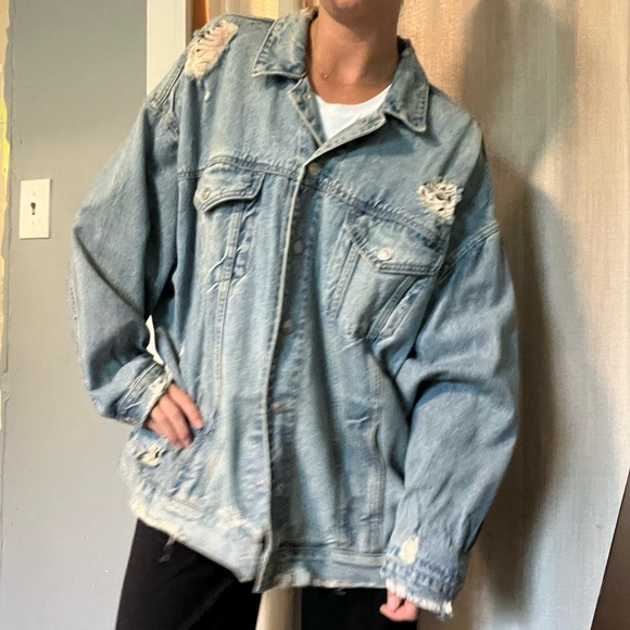 American Eagle Denim Jacket - Picture 3 of 7